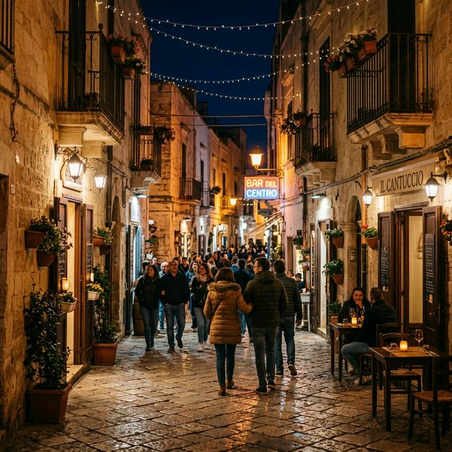 Salento bei Nacht